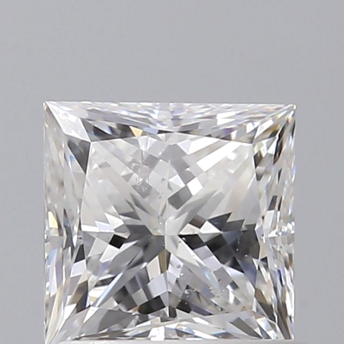 1.02 carat E-SI2 Natūralus Princess Deimantas (1)