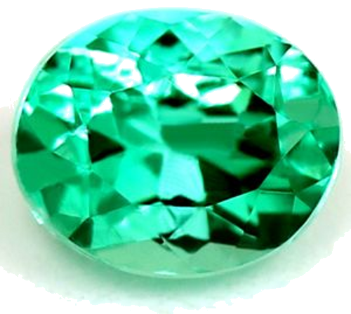 0.31 carat GREEN Oval Smaragdas (1)