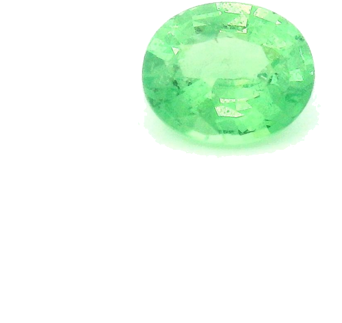 0.45 carat GREEN Oval Garnet (1)