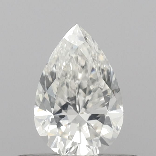 0.4 carat I-SI1 Natūralus Pear Deimantas (1)