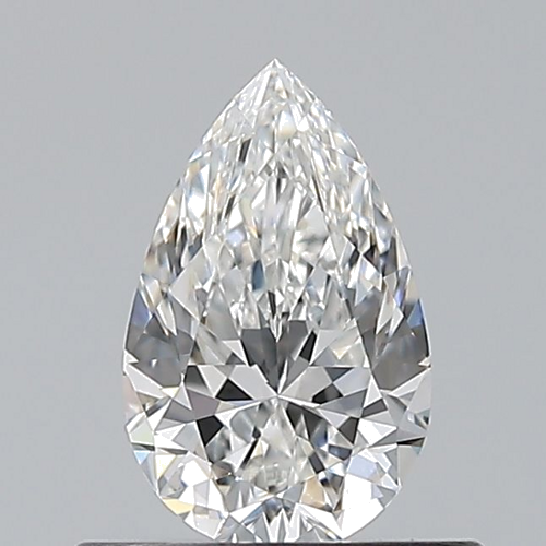 0.51 carat F-VS1 Natūralus Pear Deimantas (1)