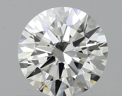 0.5 carat H-VS2 Excellent cut Natūralus Round Deimantas (1)