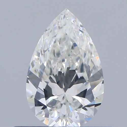 0.4 carat G-VS1 Natūralus Pear Deimantas (1)
