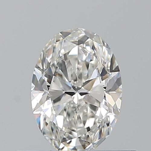 0.5 carat G-VS2 Natūralus Oval Deimantas (1)