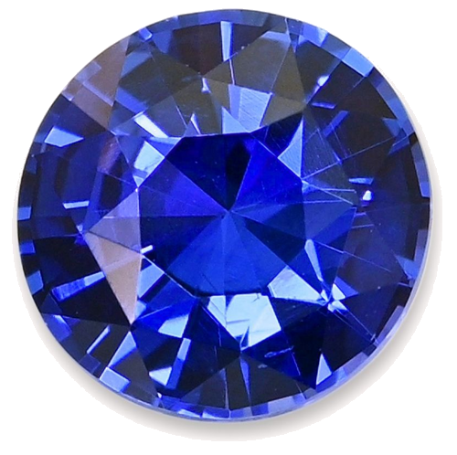 0.5 carat BLUE Round Safyras (1)