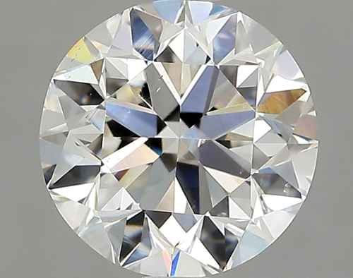 2.01 carat I-SI1 Very Good cut Natūralus Round Deimantas (1)