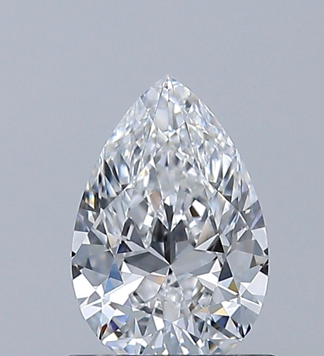 0.7 carat E-VVS2 Natūralus Pear Deimantas (1)