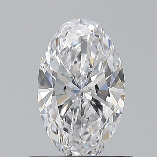 0.7 carat D-SI1 Natūralus Oval Deimantas (1)