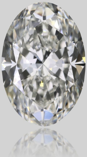 0.6 carat H-VS1 Natūralus Oval Deimantas (1)
