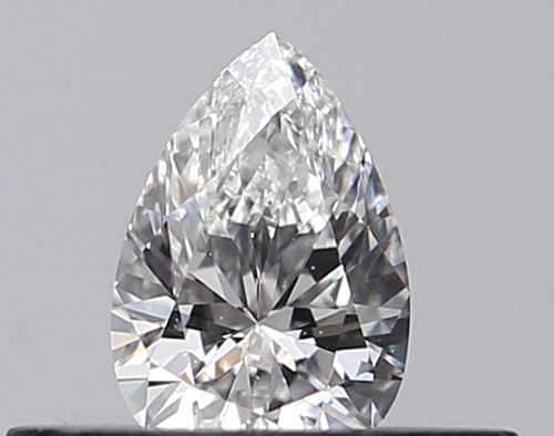 0.23 carat E-VS1 Natūralus Pear Deimantas (1)
