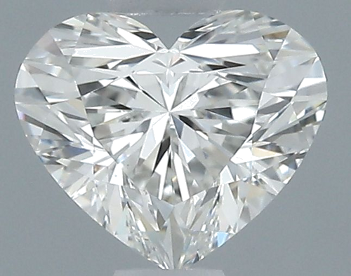 0.55 carat G-VS1 Natūralus Heart Deimantas (1)