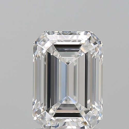 2.01 carat F-VVS2 Natūralus Emerald Deimantas (1)