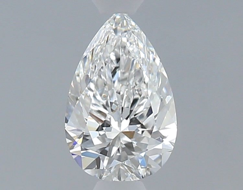 0.5 carat E-VS1 Natūralus Pear Deimantas (1)