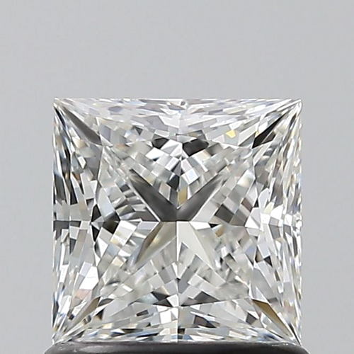 1.0 carat G-VVS2 Natūralus Princess Deimantas (1)