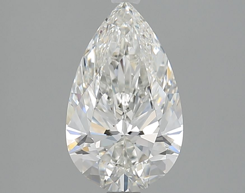 2.01 carat G-VVS2 Natūralus Pear Deimantas (1)