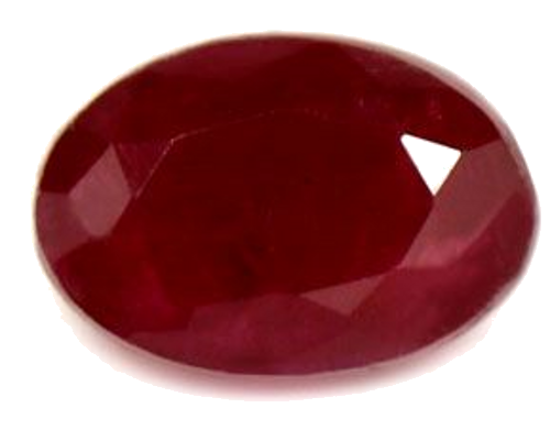 0.63 carat RED Oval Rubinas (1)