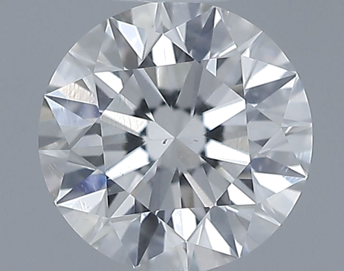 0.57 carat G-SI1 Excellent cut Natūralus Round Deimantas (1)
