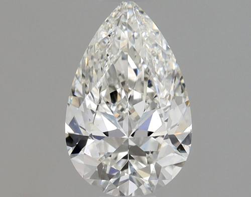 0.56 carat G-VS2 Natūralus Pear Deimantas (1)