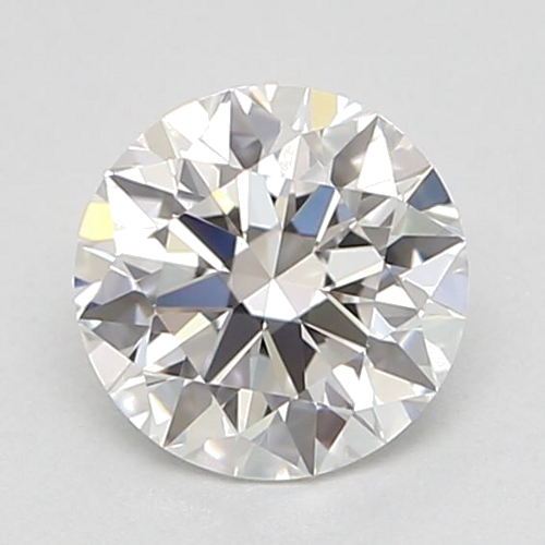 0.41 carat F-VVS1 Excellent cut Natūralus Round Deimantas (1)