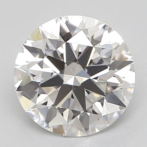 0.59 carat F-VVS1 Excellent cut Natūralus Round Deimantas (1)