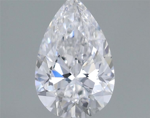 0.42 carat D-VS1 Natūralus Pear Deimantas (1)