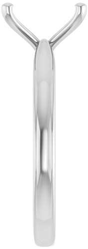 Sužadėtuvių Žiedas 14k white gold Elongated Cushion 9mm x 7mm (4)