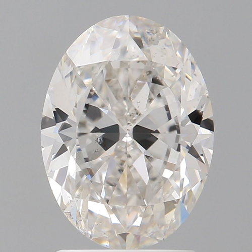 2.02 carat F-SI2 Natūralus Oval Deimantas (1)
