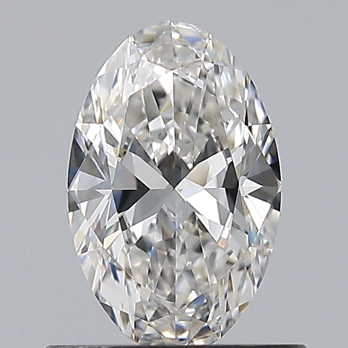 0.6 carat G-VVS1 Natūralus Oval Deimantas (1)