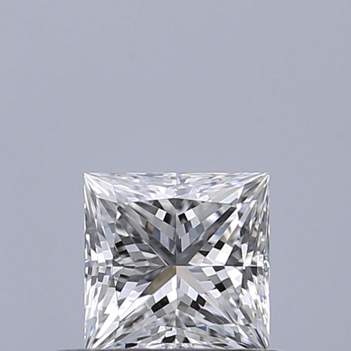 0.41 carat E-VS1 Natūralus Princess Deimantas (1)