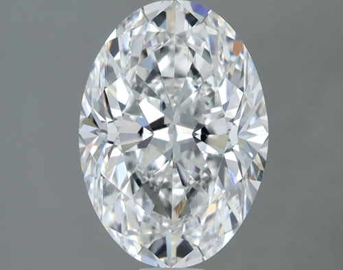 2.02 carat D-VVS2 Natūralus Oval Deimantas (1)