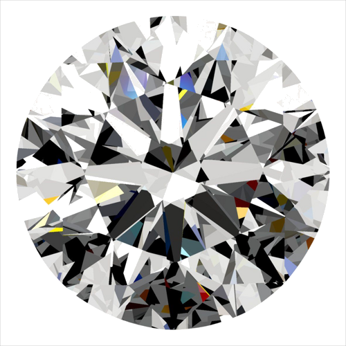 0.41 carat E-VS2 Excellent cut Natūralus Round Deimantas (1)
