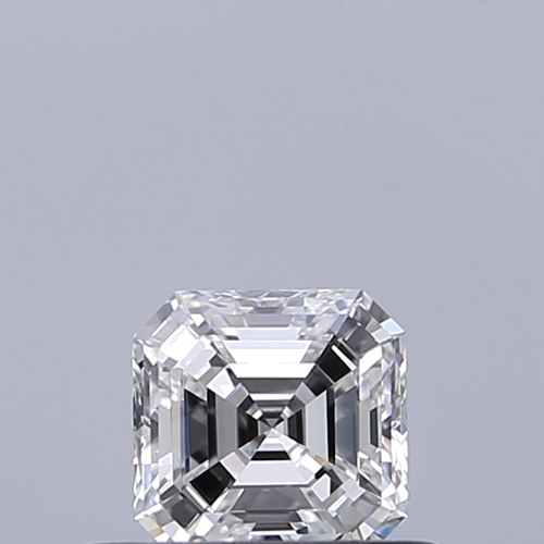 0.35 carat D-VVS2 Natūralus Asscher Deimantas (1)