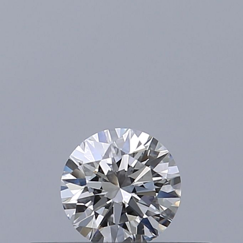0.21 carat D-VVS1 Excellent cut Natūralus Round Deimantas (1)