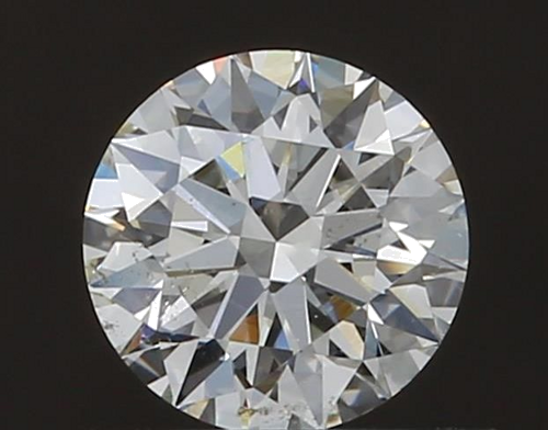 0.52 carat J-SI2 Excellent cut Natūralus Round Deimantas (1)