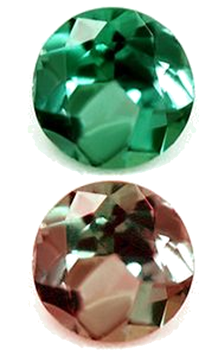 0.2 carat GREEN Round Alexandrite (1)