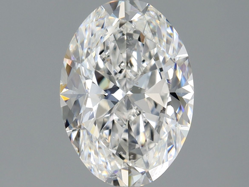 1.5 carat D-SI1 Natūralus Oval Deimantas (1)
