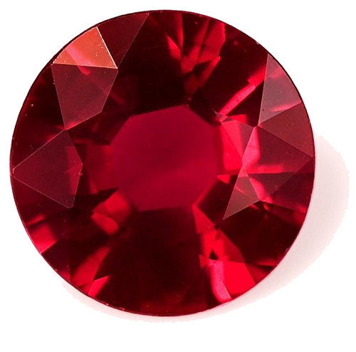 0.56 carat RED Round Rubinas (1)