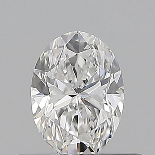 0.5 carat D-VVS2 Natūralus Oval Deimantas (1)