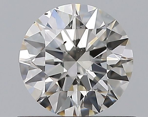 0.61 carat I-SI1 Excellent cut Natūralus Round Deimantas (1)