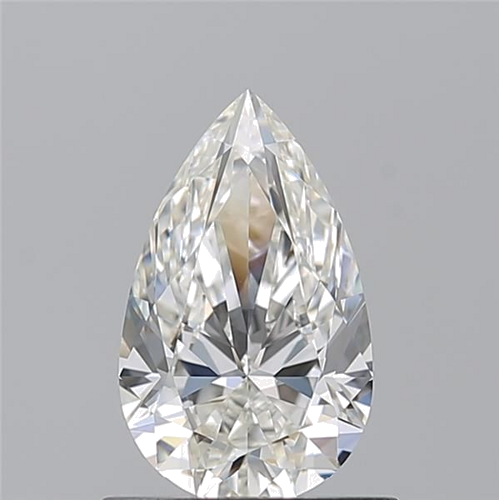 0.8 carat H-IF Natūralus Pear Deimantas (1)