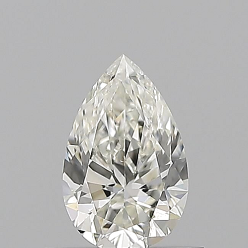 0.5 carat J-VS1 Natūralus Pear Deimantas (1)