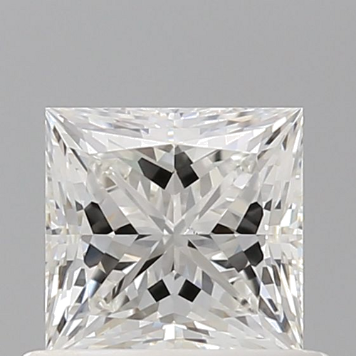 0.71 carat G-VS1 Natūralus Princess Deimantas (1)