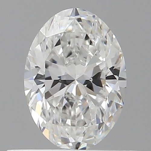 0.5 carat E-VVS1 Natūralus Oval Deimantas (1)
