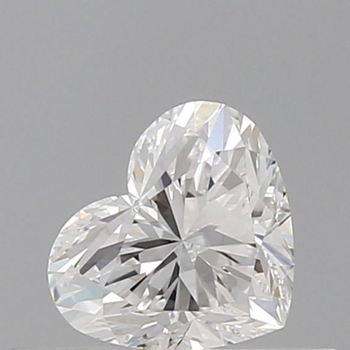 0.35 carat E-VVS2 Natūralus Heart Deimantas (1)