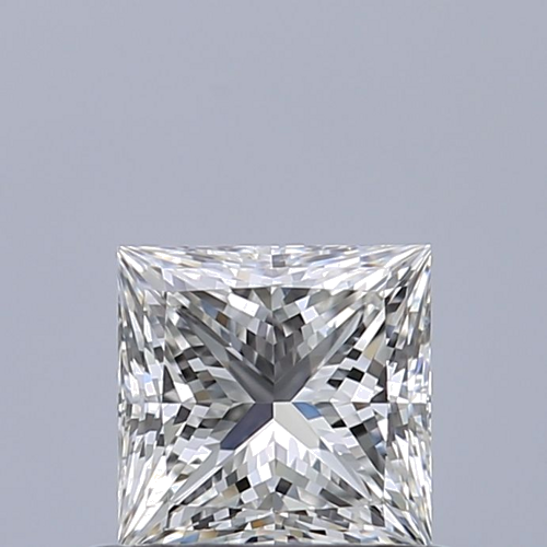 0.55 carat G-VVS1 Natūralus Princess Deimantas (1)
