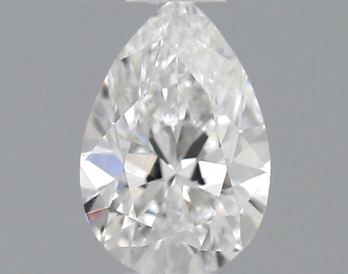 0.24 carat F-VVS2 Natūralus Pear Deimantas (1)