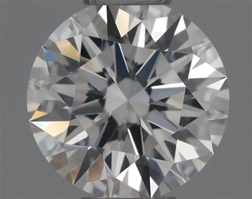 0.38 carat I-VVS1 Excellent cut Natūralus Round Deimantas (1)