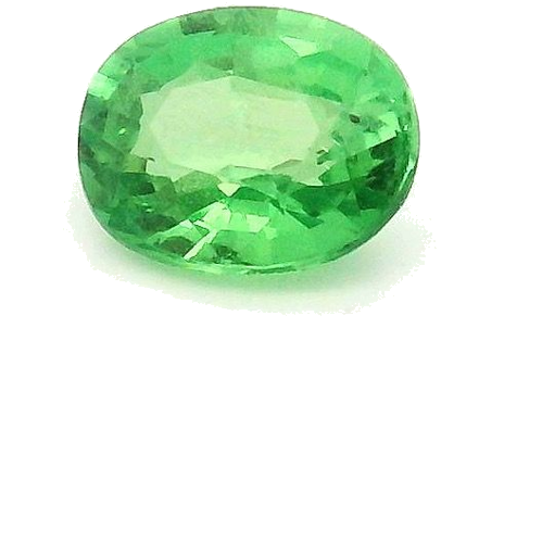 0.46 carat GREEN Oval Garnet (1)