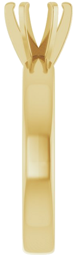 Sužadėtuvių Žiedas „Solitaire European-Style“ 14k yellow gold Round 5.8mm (4)