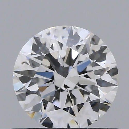 0.57 carat E-SI1 Excellent cut Natūralus Round Deimantas (1)